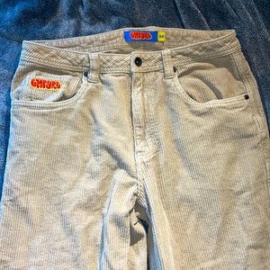 Empyre corduroy pants, size 30, women’s beige color.